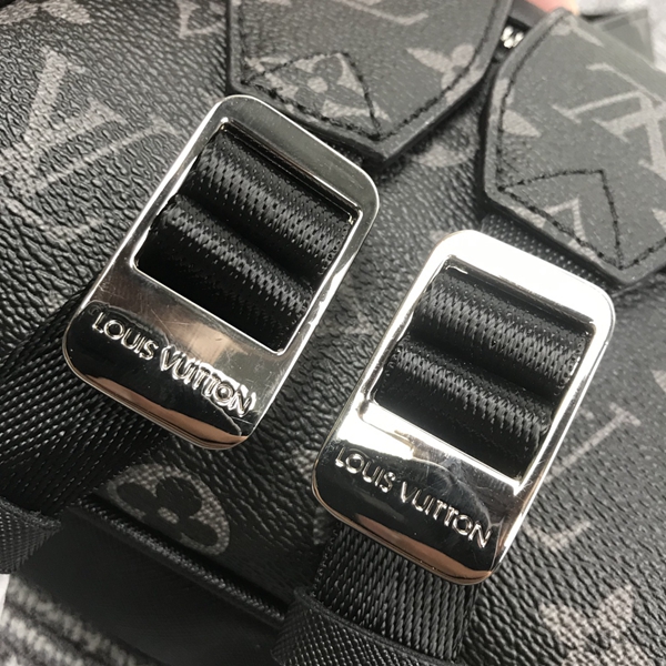 ルイヴィトンバッグ角部分ディテール